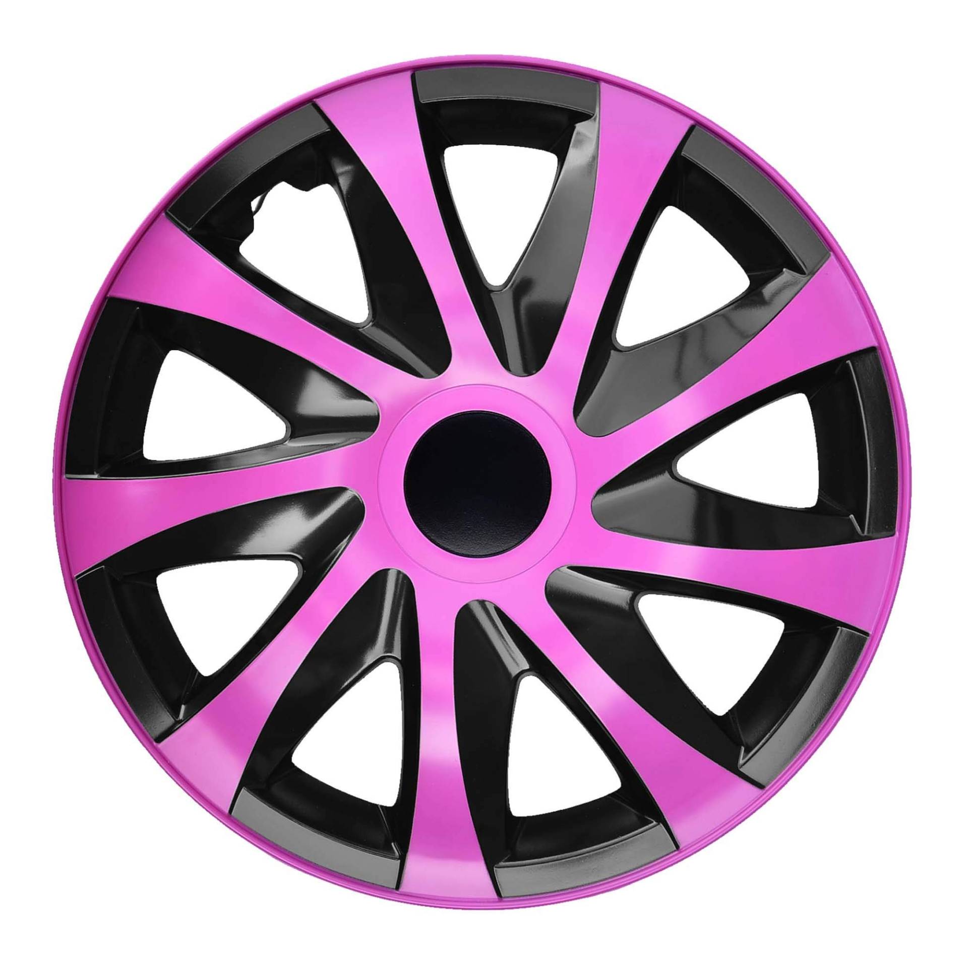 NRM KO244 Radzierblende Draco CS, Schwarz/Rosa, 16 Zoll, 4er Set NRM KO244 Radzierblende Draco CS, Schwarz/Rosa, 16 Zoll, 4er Set von NRM