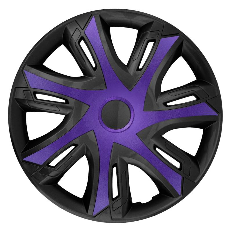 Radzierblende N-Power Violet/schwarz 16 Zoll 4er Set von NRM