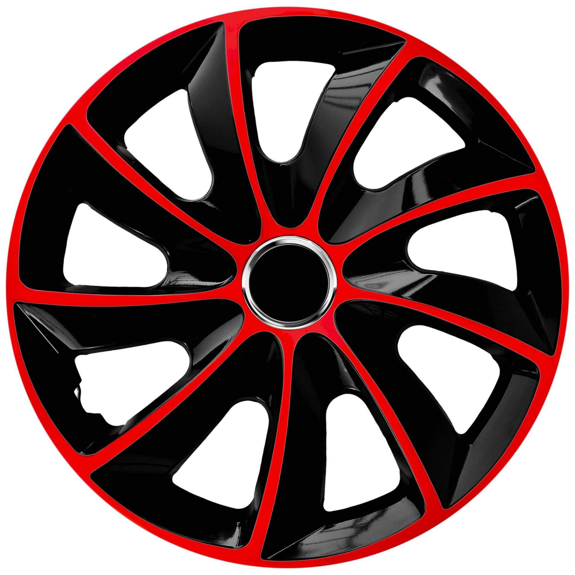 4× Radkappe NRM -STIG- Rot, 17" 4× Radkappe NRM -STIG- Rot, 17" von NRM