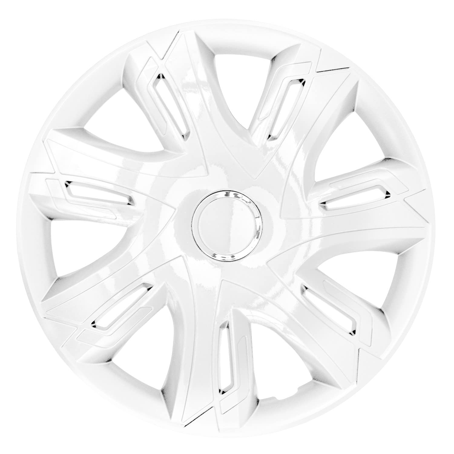 Radzierblende Supernova weiß 14 Zoll 4er Set Radzierblende Supernova weiß 14 Zoll 4er Set von NRM
