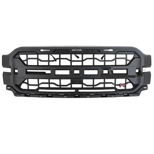 Autoteile-Kühlergrill mit Licht, kompatibel mit Ford F150 Lariat King/Ranch/Platinum (2024–2025), oberer Kühlergrill(Deep Green) von NROVENMIL