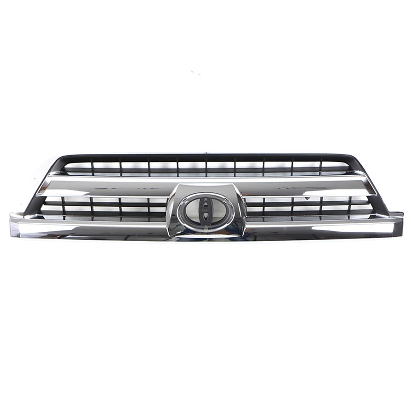Chrom/Schwarz Frontgrill Kompatibel Mit Kompatibel Mit Toyota 4Runner 2002-2005 Racing Grill Hilux Surf Auto Teile(Chrome) von NROVENMIL