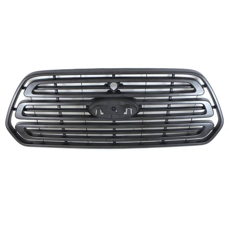 Frontgrill Chrom/Schwarz Racing Grill Autoteile Kompatibel mit Kompatibel mit Ford 2014-2021 Transit Custom Amerikanische Version(Black) von NROVENMIL