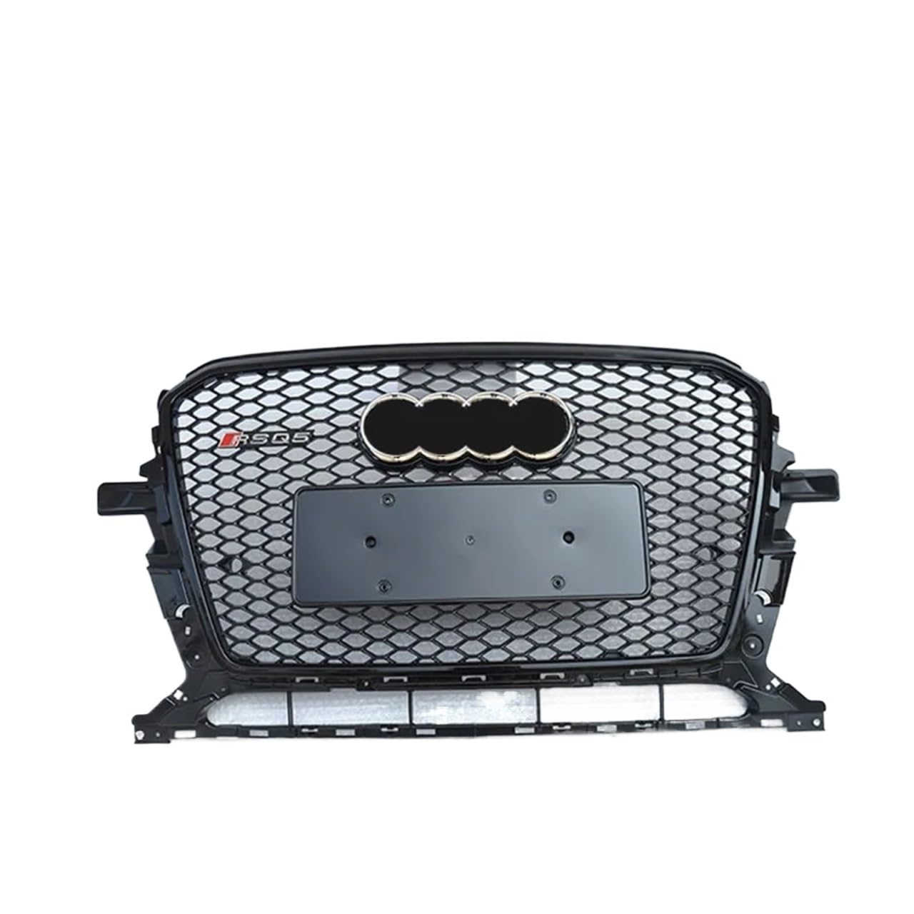 Kompatibel mit 2013–2017 Aodi Q5 nachgerüstet RSQ5 SQ5 Zellengrill schwarzes Frontstoßstangengitter Renngrill Grill Wabenhaube(1) von NROVENMIL