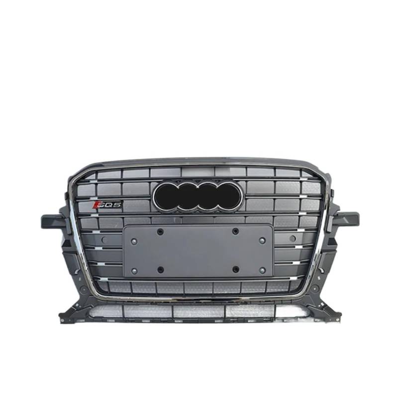 Kompatibel mit 2013–2017 Aodi Q5 nachgerüstet RSQ5 SQ5 Zellengrill schwarzes Frontstoßstangengitter Renngrill Grill Wabenhaube(10) von NROVENMIL