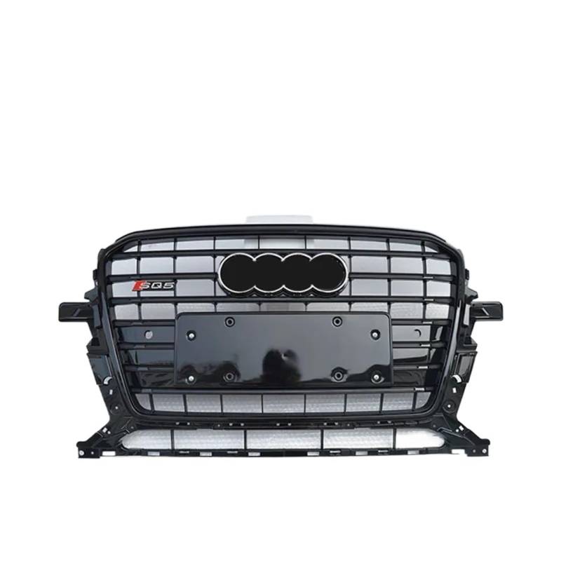 Kompatibel mit 2013–2017 Aodi Q5 nachgerüstet RSQ5 SQ5 Zellengrill schwarzes Frontstoßstangengitter Renngrill Grill Wabenhaube(8) von NROVENMIL