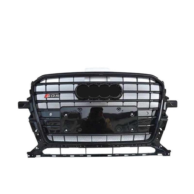 Kompatibel mit 2013–2017 Aodi Q5 nachgerüstet RSQ5 SQ5 Zellengrill schwarzes Frontstoßstangengitter Renngrill Grill Wabenhaube(9) von NROVENMIL