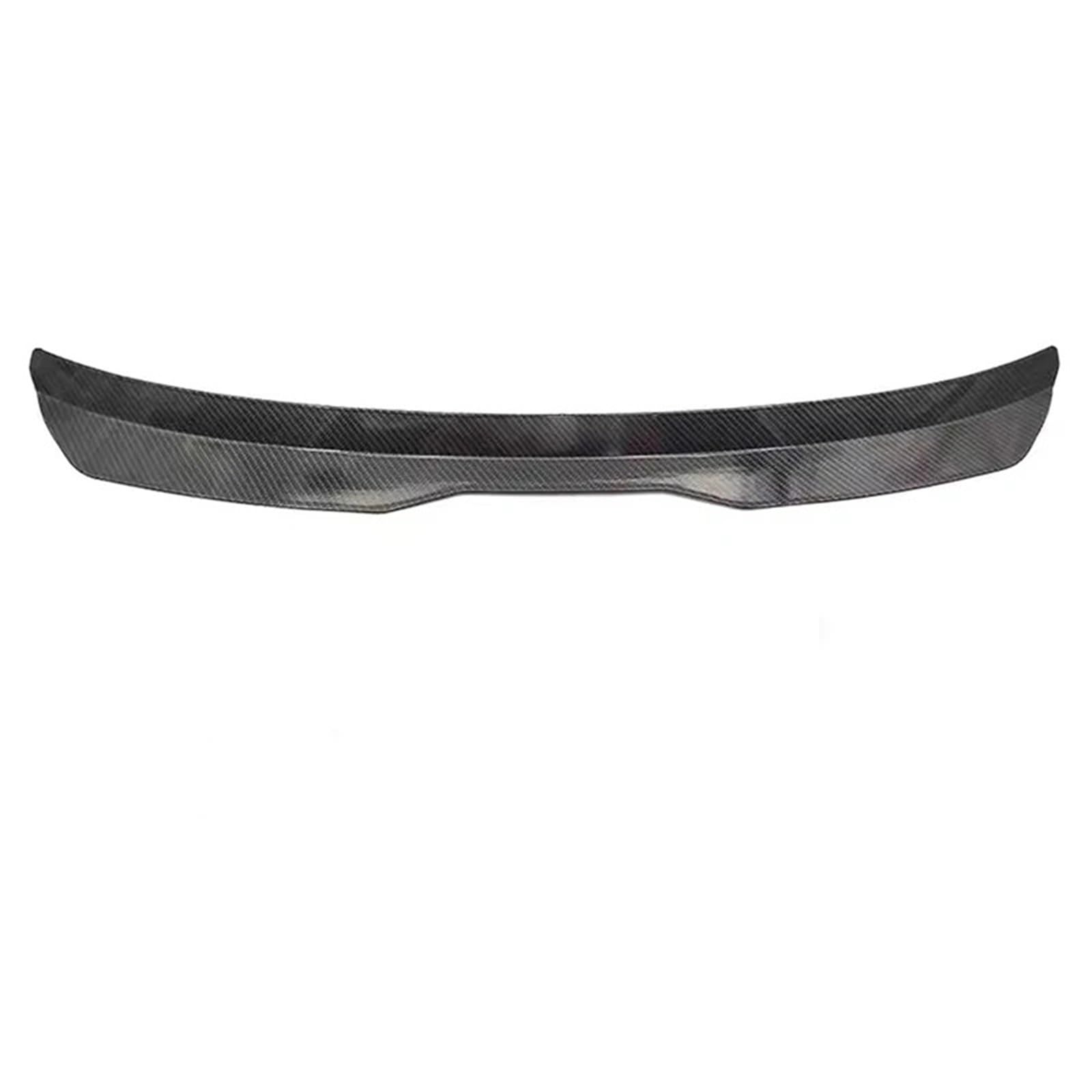 Kompatibel mit Renault Megane 4 IV GT Sport Tourer 2016–2022 Schrägheckspoiler, Heckspoilerlippe, ABS, universelle Heckflügeldekoration(ABS Carbon Look) von NROVENMIL