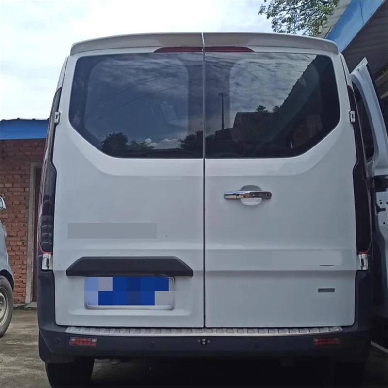 Kompatibel mit VW VW Caddy Doppeltür-Dachspoiler 2005-2018 Heckdachflügel ABS-Dach Weiß Schwarz Spoiler(ABS White) von NROVENMIL