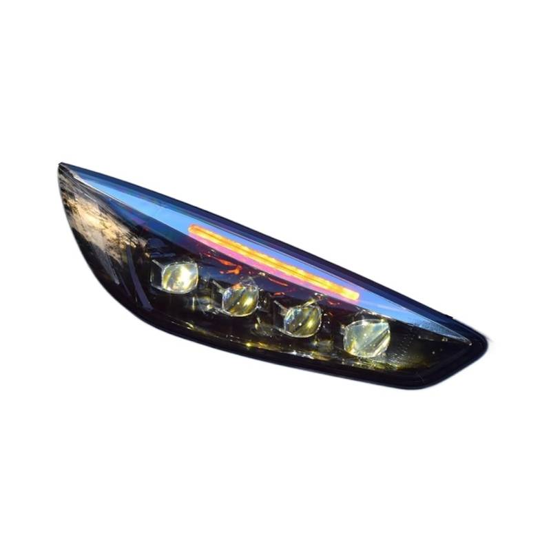 Scheinwerfer Set, kompatibel mit Focus MK3.5 2014-2018 Komplette LED-Lichtquelle Tagfahrlicht LED Tagfahrlicht Sequentielle Blinker von NROVENMIL