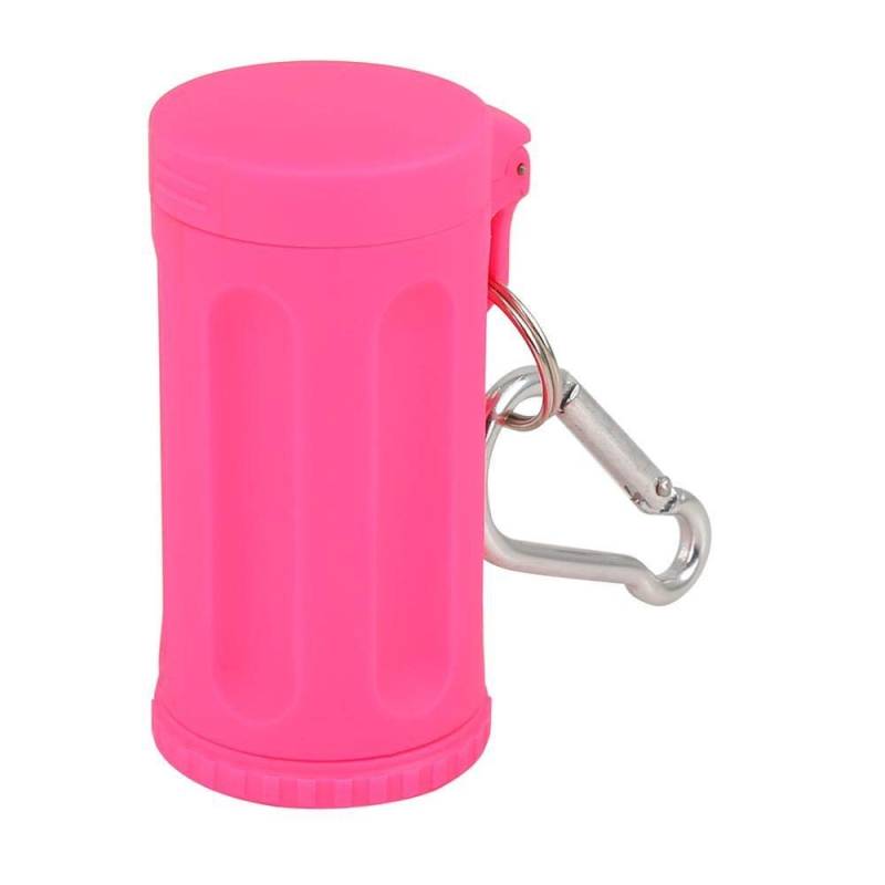 NSGJUYT Auto Aschenbecher. Tragbare Auto rauchlosen Winddichte Zigaretten-Aschenbecher mit Keychain-Deckel Universal-Zigarettenzylinderhalter-Auto-Styling (Color Name : Pink) von NSGJUYT