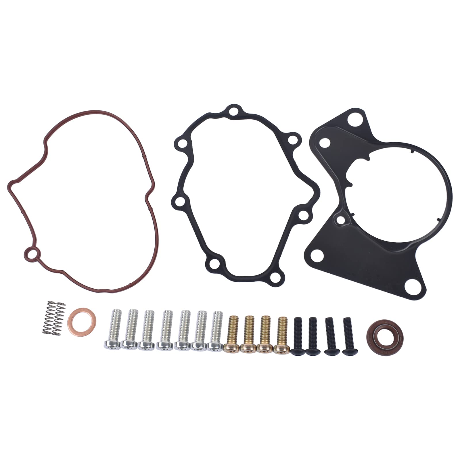 NSGMXT Dichtsatz Tandempumpe Dualpumpe Vakuumpumpe Kompatibel mit Mul-tivan V T0ua-reg T5 2.5 TDI 070145209 07Z145209D 07Z145209B von NSGMXT