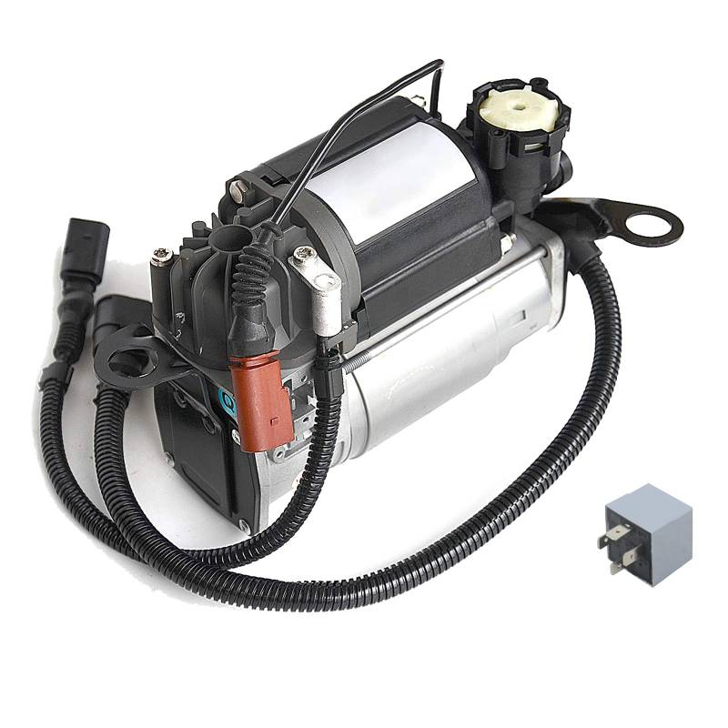 NSGMXT Luftfederkompressorpumpe mit Relais Kompatibel mit A8 S8 5.2l, 6.0l 4E0 616 007 C 4E0 616 005 E 4E0 616 005 G 4E0 616 007 A 4E0 616 007 E 4154033090 von NSGMXT