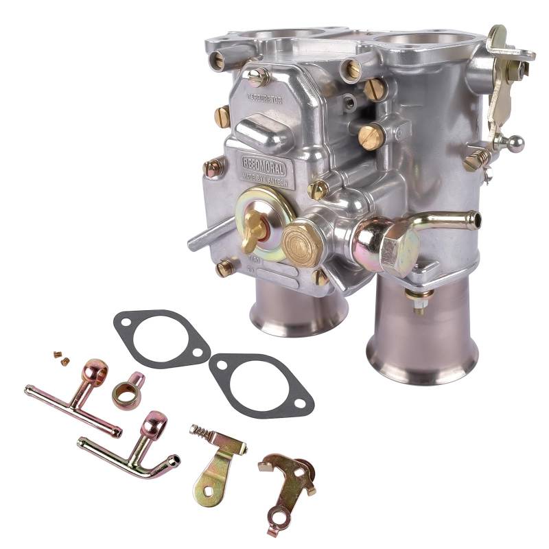 NSGMXT Vergaser 19630.007 Kompatibel mit We-ber 48mm DCOE 1975-1992 1.5 1.6 1.7 1.8 4-Zylinder V8 von NSGMXT