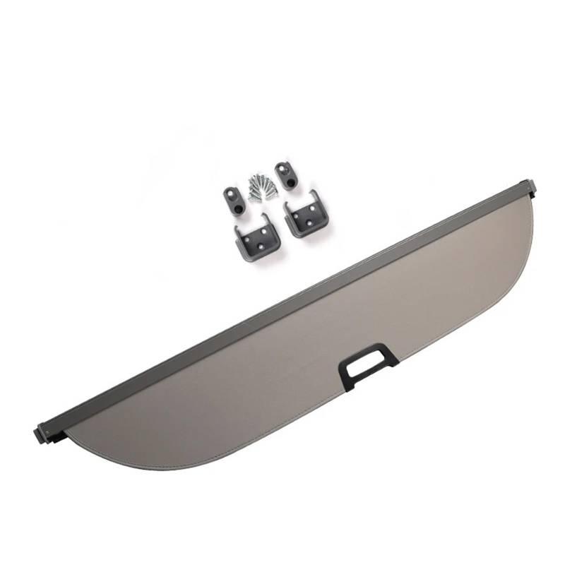 Xuanqingyi Store Sonnenschutz for den Kofferraum, kompatibel mit Pajero, Ablagefach, Modifikation der hinteren Kofferraumabdeckung, Partiti, Autozubehör(Beige) von NSIAWBDB