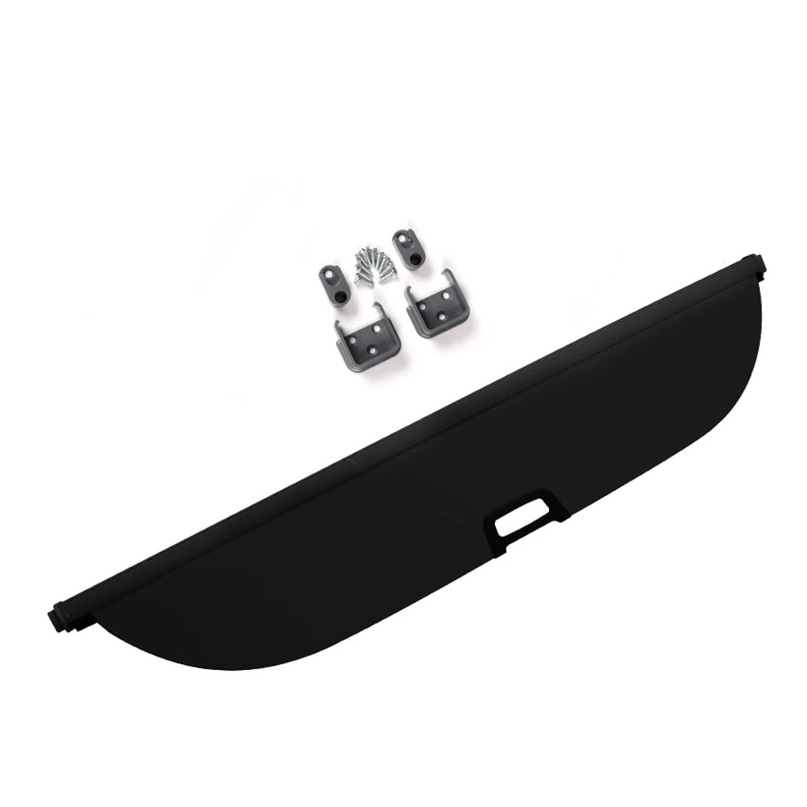 Xuanqingyi Store Sonnenschutz for den Kofferraum, kompatibel mit Pajero, Ablagefach, Modifikation der hinteren Kofferraumabdeckung, Partiti, Autozubehör(Black) von NSIAWBDB