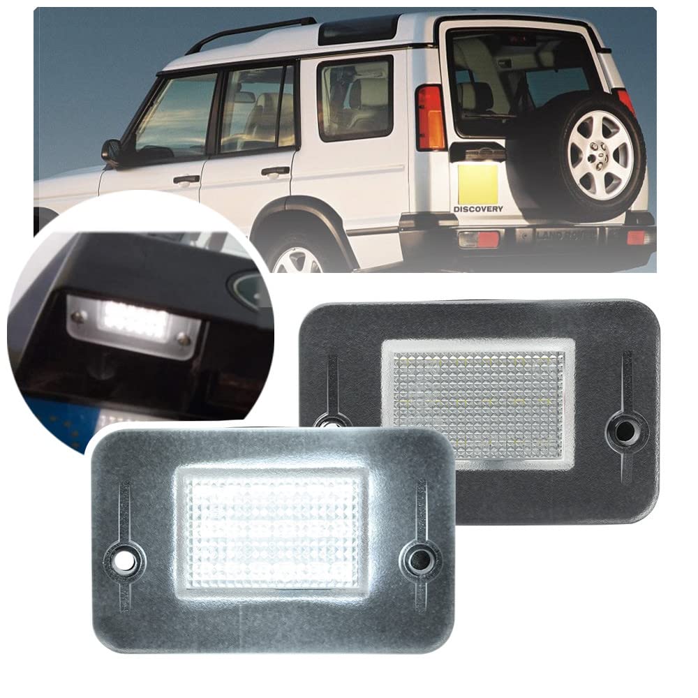 2 Stück für Land Ro/ver Discovery 1/2 1994–2004 für Land-Ro/ver Discovery TD5 LED-Kennzeichenbeleuchtung Rückleuchten 2 Stück für Land Ro/ver Discovery 1/2 1994–2004 für Land-Ro/ver Discovery TD5 LED-Kennzeichenbeleuchtung Rückleuchten von NSLUMO