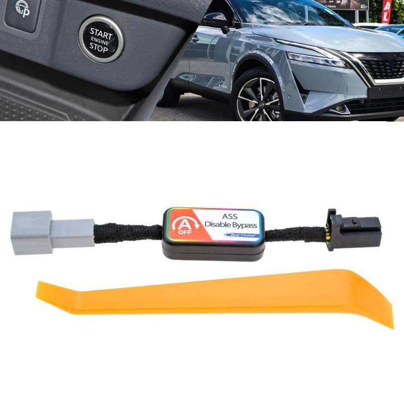 NSLUMO 1x Auto Start Stop Deaktivator/Deaktivieren/Löschen/Eliminator für 2013-2021 Nis.san Qashqai J11 X-Trail T32 Automatisches Stopp-Start-Motorsystem-Abbruchkabel von NSLUMO