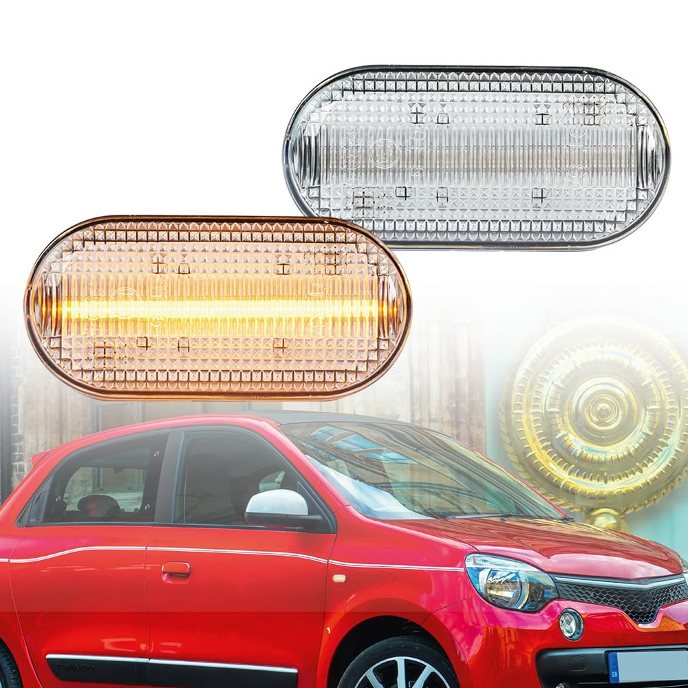 NSLUMO 2 Stücke Klare Linse LED Seitenmarkierungsleuchten Blinkerleuchten Für R/enault N/issan INTERSTAR O/pel NSLUMO 2 Stücke Klare Linse LED Seitenmarkierungsleuchten Blinkerleuchten Für R/enault N/issan INTERSTAR O/pel von NSLUMO