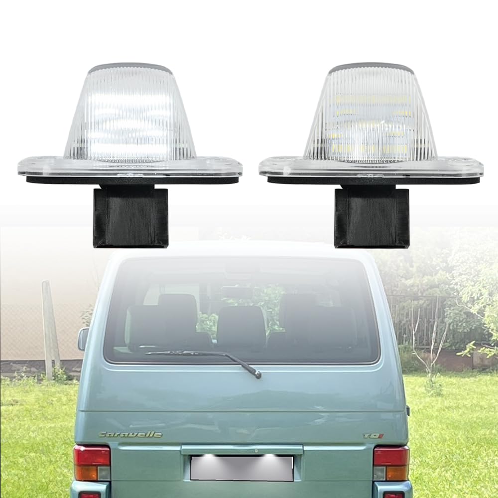 NSLUMO 2X LED-Kennzeichenbeleuchtung für V.W T4 Transporter Bus Box 1990-2003 Scheunentormodelle LED-Kennzeichenbeleuchtung Auto-Parkleuchte NSLUMO 2X LED-Kennzeichenbeleuchtung für V.W T4 Transporter Bus Box 1990-2003 Scheunentormodelle LED-Kennzeichenbeleuchtung Auto-Parkleuchte von NSLUMO