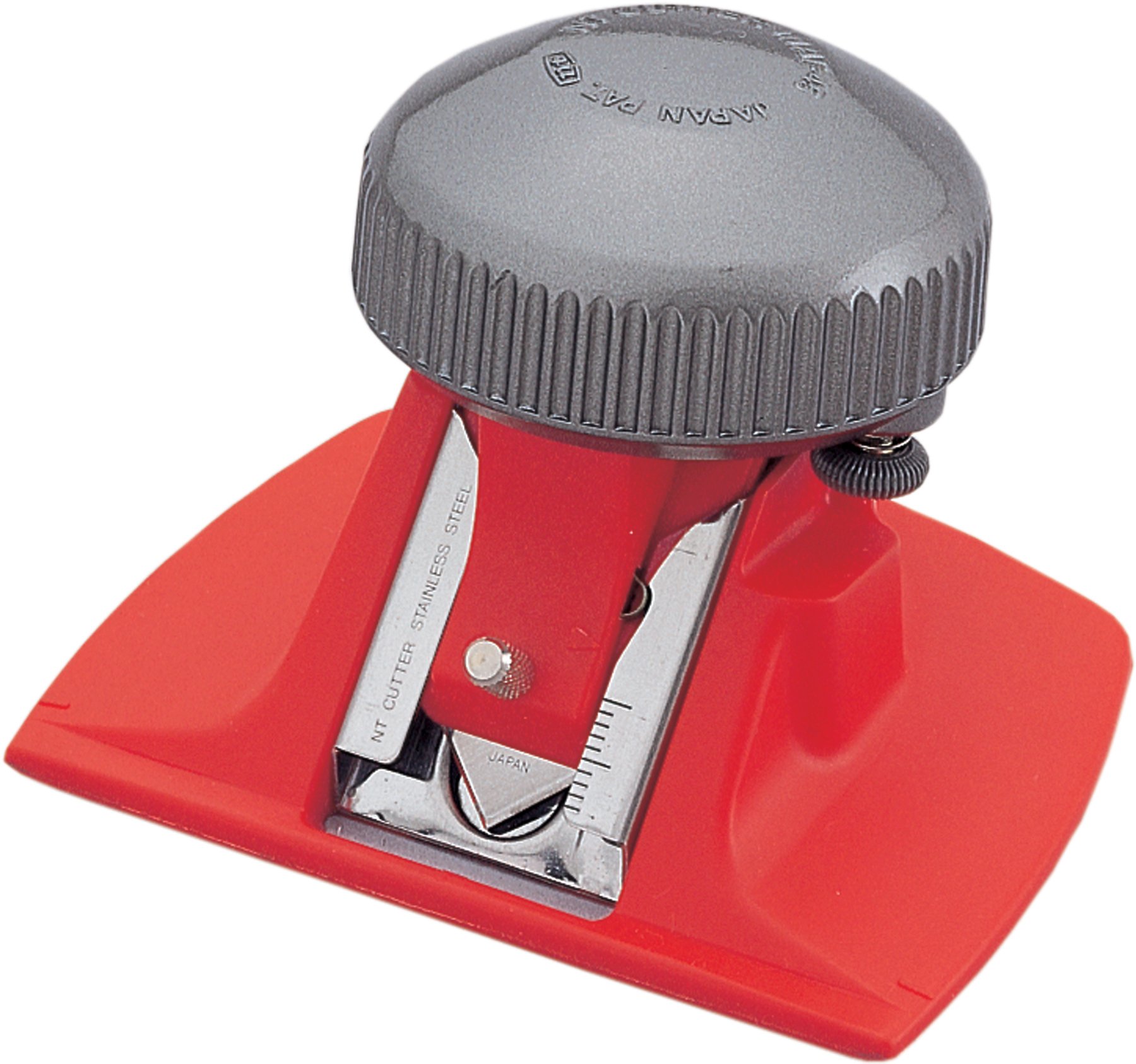 NT Professioneller Mattenschneider, 45 Grad Schrägmatten-Brettschneider, 1 Cutter (MAT-45P), Aluminium-Druckguss-Griff, rot/grau NT Professioneller Mattenschneider, 45 Grad Schrägmatten-Brettschneider, 1 Cutter (MAT-45P), Aluminium-Druckguss-Griff, rot/grau von Nt Cutter