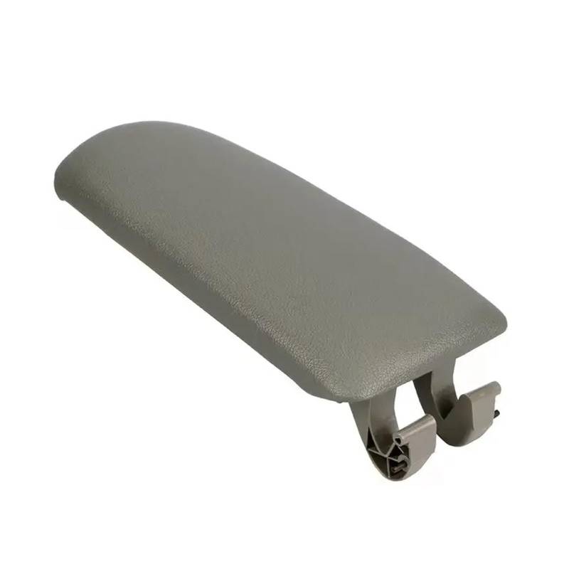 Shuogoufeng Store 1 Stück Kompatibel mit A4 B6 B7 2002-2007 Mittelkonsole Armlehne Aufbewahrungsbox Deckelabdeckung Autozubehör Leder Auto Armlehnenverriegelungsabdeckung(Grey) von NTBLKCFR