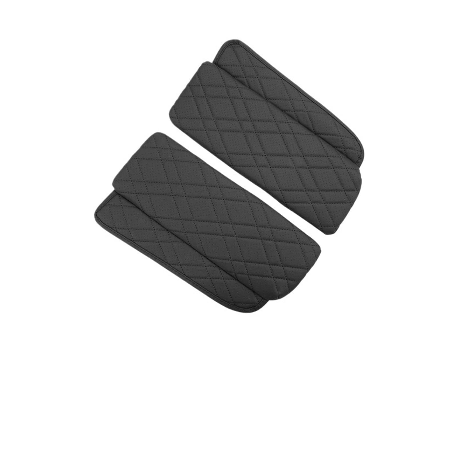 Shuogoufeng Store 2 STÜCKE Auto-Mittelarmlehnenbox-Konsolenabdeckung Auto-Styling-Zubehör Kompatibel mit B*W Kompatibel mit Series5 G30 G38 F10 F11 F18 F15 F16 G05 G07 X5X6X7 LHD(G05 G07 Black) von NTBLKCFR