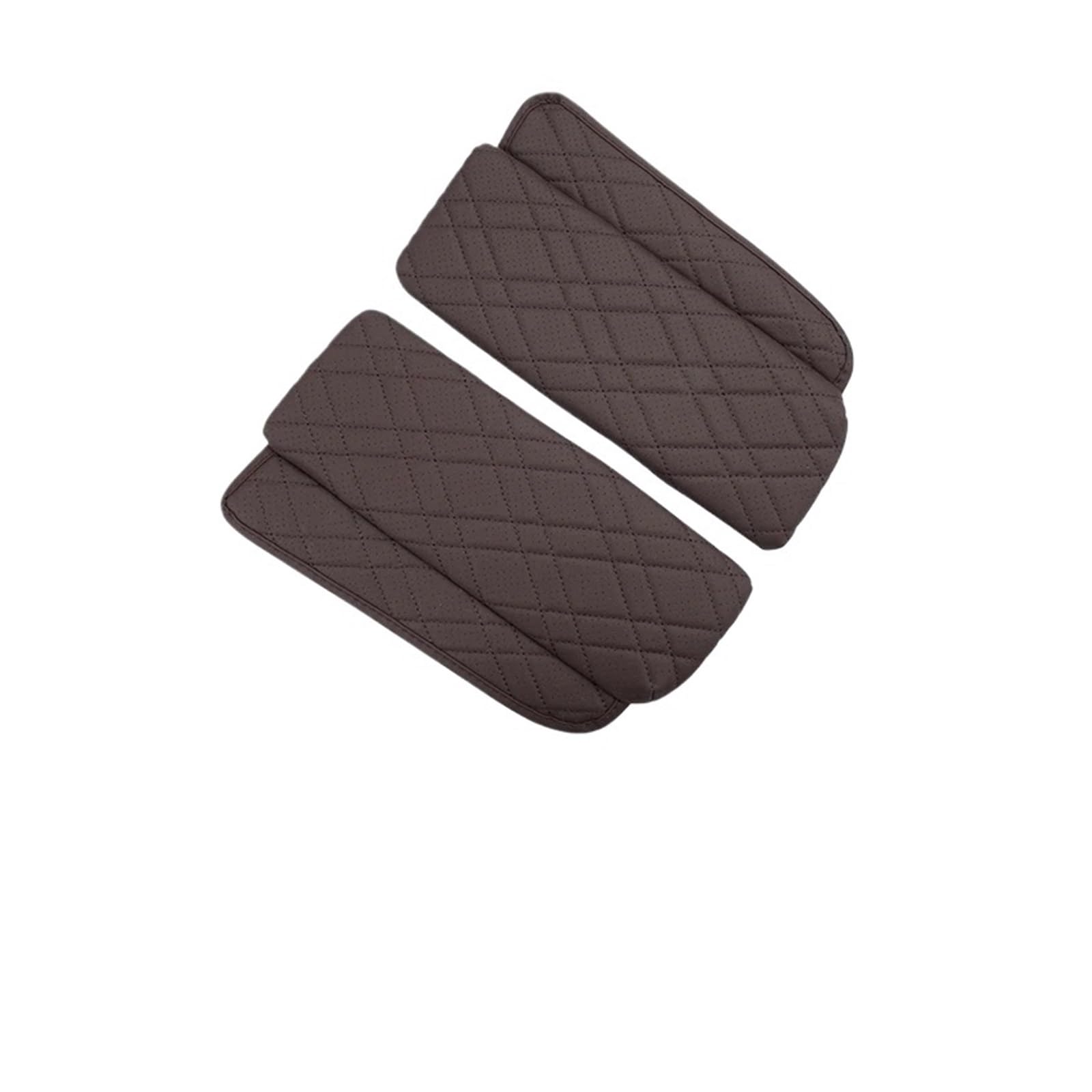 Shuogoufeng Store 2 STÜCKE Auto-Mittelarmlehnenbox-Konsolenabdeckung Auto-Styling-Zubehör Kompatibel mit B*W Kompatibel mit Series5 G30 G38 F10 F11 F18 F15 F16 G05 G07 X5X6X7 LHD(G05 G07 Brown) von NTBLKCFR
