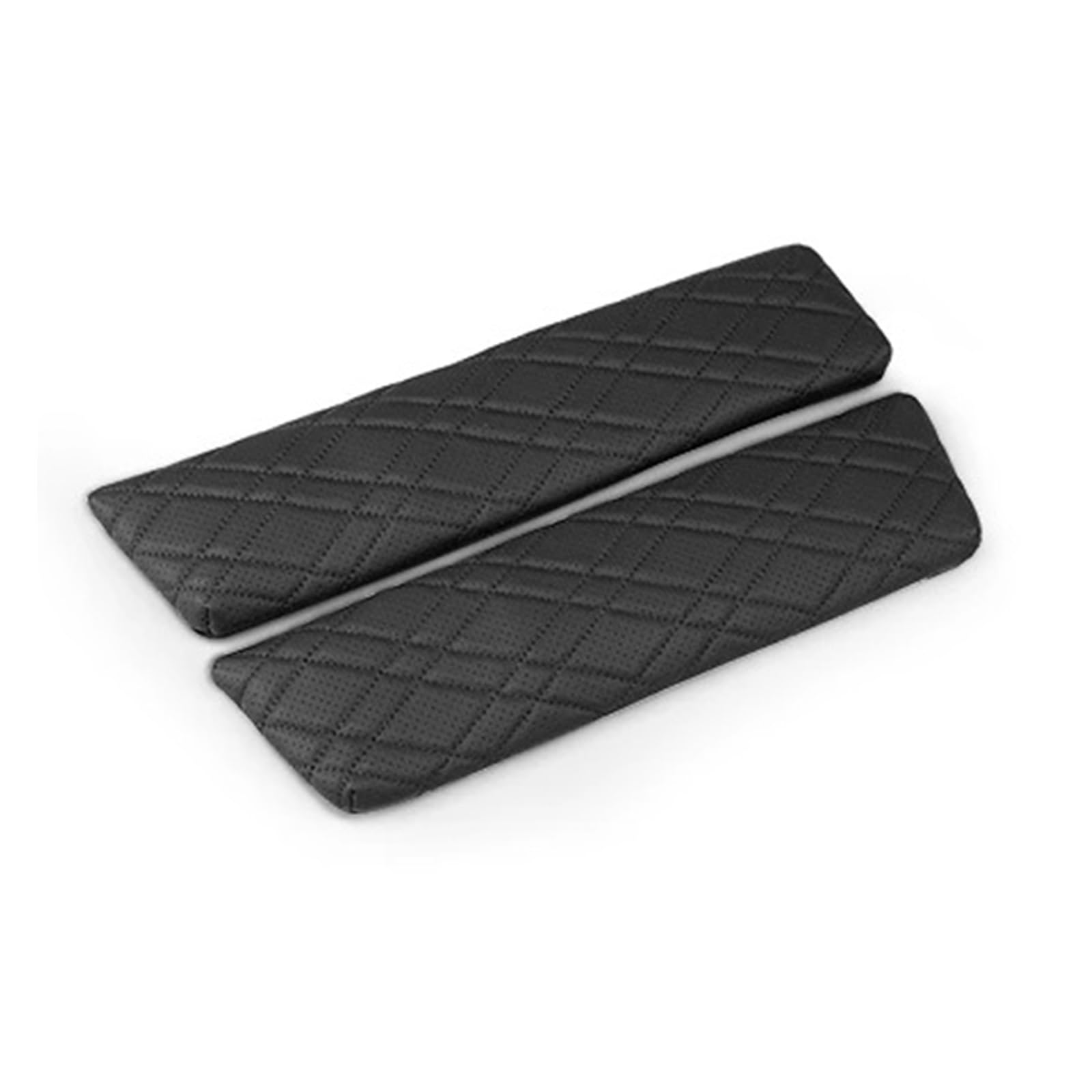 Shuogoufeng Store 2 STÜCKE Auto-Mittelarmlehnenbox-Konsolenabdeckung Auto-Styling-Zubehör Kompatibel mit B*W Kompatibel mit Series5 G30 G38 F10 F11 F18 F15 F16 G05 G07 X5X6X7 LHD(G30 G38 Black) von NTBLKCFR