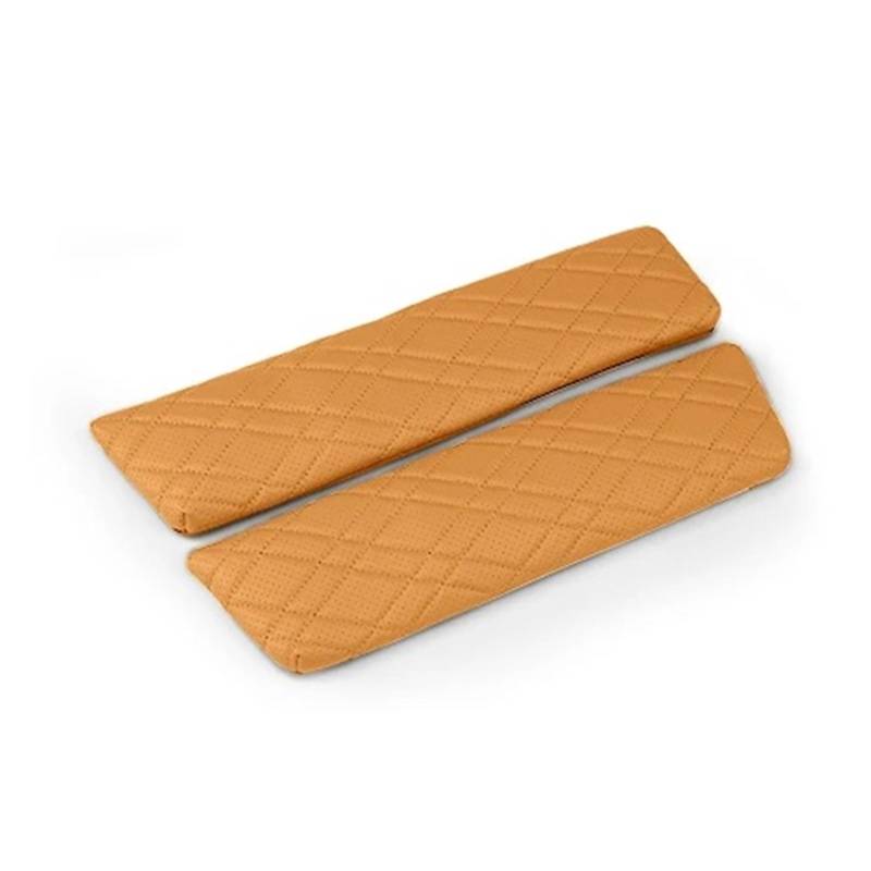 Shuogoufeng Store 2 STÜCKE Auto-Mittelarmlehnenbox-Konsolenabdeckung Auto-Styling-Zubehör Kompatibel mit B*W Kompatibel mit Series5 G30 G38 F10 F11 F18 F15 F16 G05 G07 X5X6X7 LHD(G30 G38 Cognac) von NTBLKCFR