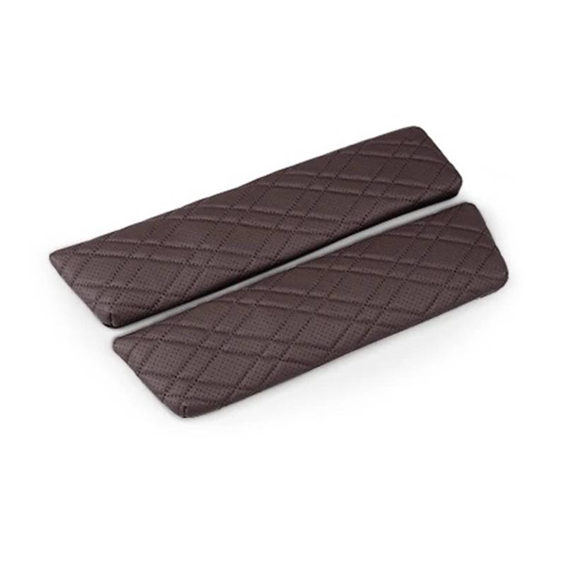 Shuogoufeng Store 2 STÜCKE Auto-Mittelarmlehnenbox-Konsolenabdeckung Auto-Styling-Zubehör Kompatibel mit B*W Kompatibel mit Series5 G30 G38 F10 F11 F18 F15 F16 G05 G07 X5X6X7 LHD(G30 G38 Mocha) von NTBLKCFR