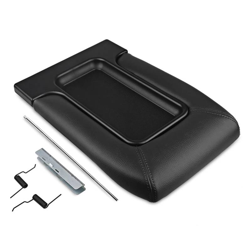 Shuogoufeng Store Armlehnenbox-Schutzverkleidung, Abdeckung der Armlehnenbox der Mittelkonsole, Kompatibel mit Cad*llac, Kompatibel mit Pickup, Kompatibel mit Truck, Kompatibel mit Suburban, Kompatibe von NTBLKCFR