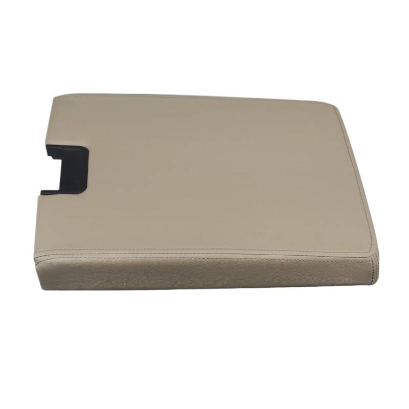 Shuogoufeng Store Auto-Mittelkonsolen-Box-Pad-Schutz Armlehnen-Pad-Abdeckung Rutschfestes weiches Faserleder Auto-Armlehne Kompatibel mit Yukon Kompatibel mit Sierra(Beige) von NTBLKCFR