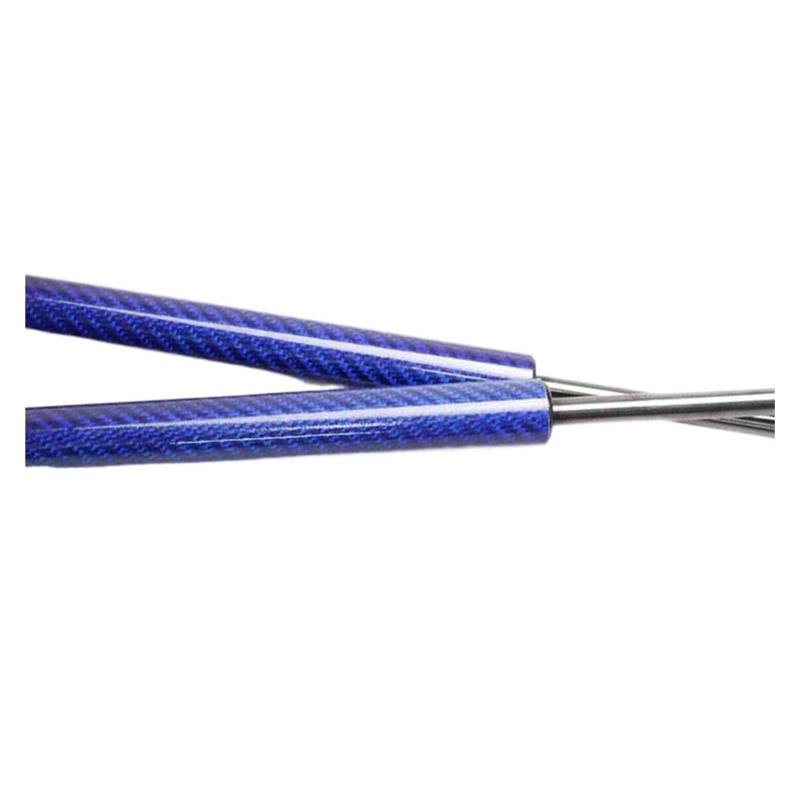 Shuogoufeng Store Heckklappenstreben Kompatibel Mit Le*xus IS IS250 IS300 IS350 2005-2015 Mit Spoiler Heckklappenlift Unterstützt Gasfeder Stoßdämpfer Kolbenstange(Blue carbon fiber) von NTBLKCFR