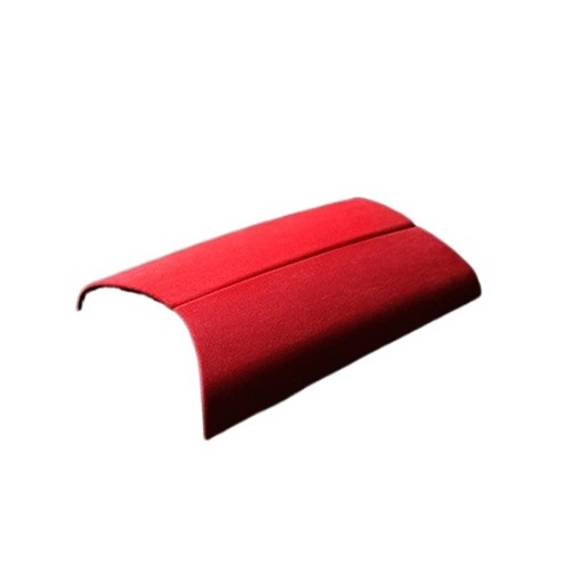 Shuogoufeng Store Kompatibel mit Be*nz C-Klasse W205 GLC X253 2015-2021 Auto-Mittelkonsole Armlehnenmatte Verkleidung Innenzubehör(Red for W205 X253) von NTBLKCFR