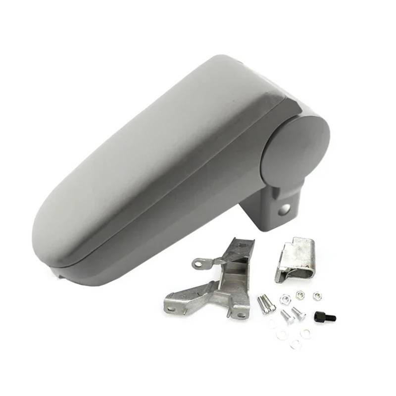 Shuogoufeng Store Kompatibel mit Bora, kompatibel mit Golf 4, Mittelarmlehnenbox, zentrales Handschuhfach, Aufbewahrungsbox(Grey) von NTBLKCFR