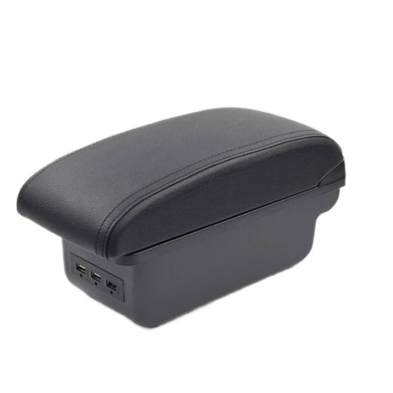 Shuogoufeng Store Kompatibel mit Orlando Armlehne Innenausstattung Mittelkonsole Armlehne Aufbewahrungsbox Teile Zubehör Auto-Styling Dekoration 2016(D Black) von NTBLKCFR
