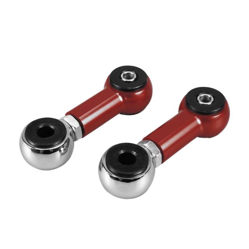 Shuogoufeng Store Stabilisator-Koppelstangen hinten, kompatibel mit B*W E46 320i 323i 325i 328i 330i 323ci 325ci 325ti 328ci 330ci 330xi 330d(Red) von NTBLKCFR