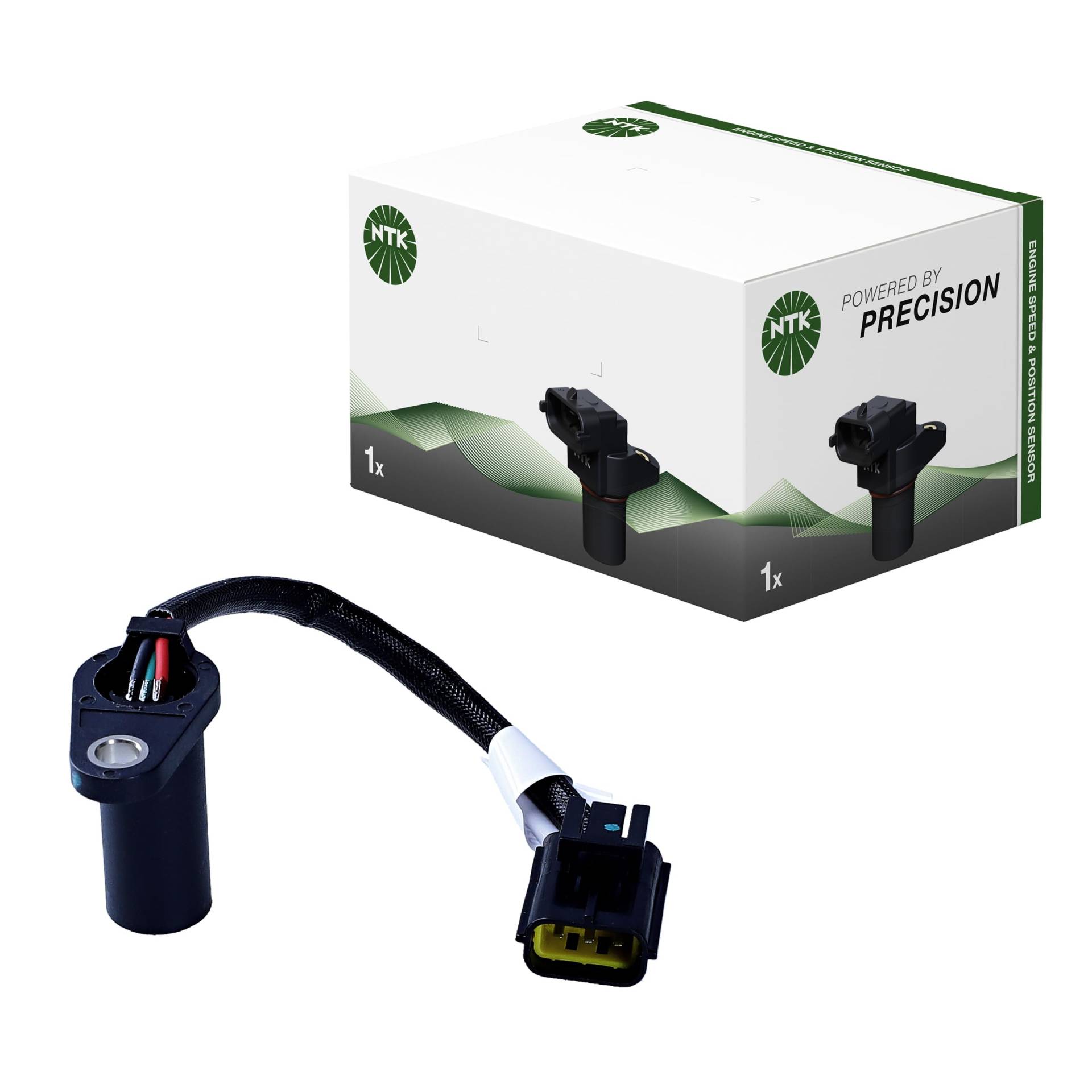 NTK 81049 Nockenwellensensor, CHC3-V050 | Drehzahl-/Positionssensoren | 1 Stück, Schwarz NTK 81049 Nockenwellensensor, CHC3-V050 | Drehzahl-/Positionssensoren | 1 Stück, Schwarz von NTK