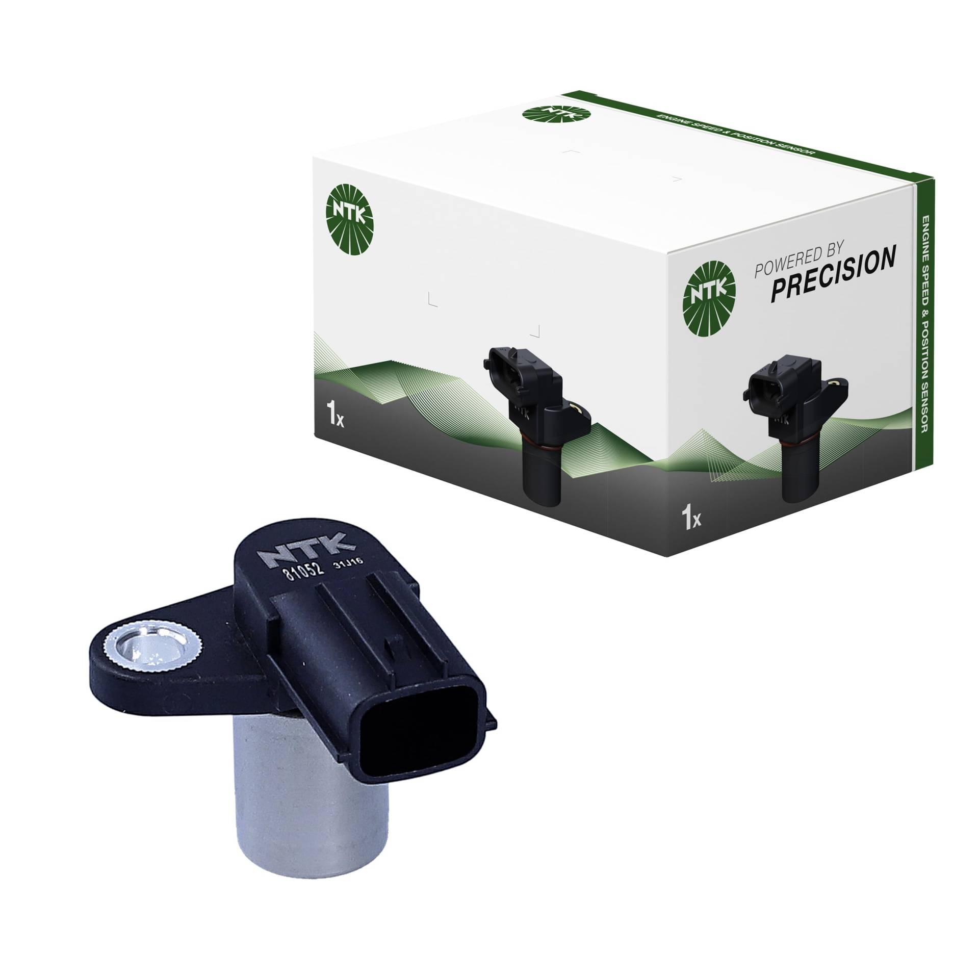 NTK 81052 Nockenwellensensor, CMN2-V053 | Drehzahl-/Positionssensoren | 1 Stück, Schwarz NTK 81052 Nockenwellensensor, CMN2-V053 | Drehzahl-/Positionssensoren | 1 Stück, Schwarz von NTK