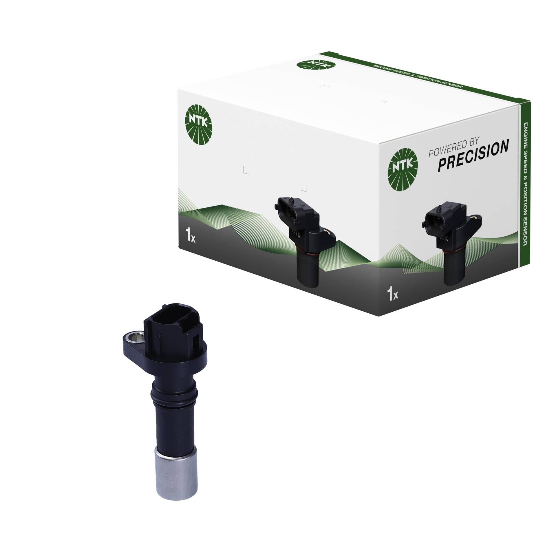 NTK 81190 Kurbelwellensensor, CMN2-V191 | Drehzahl-/Positionssensoren | 1 Stück, Schwarz NTK 81190 Kurbelwellensensor, CMN2-V191 | Drehzahl-/Positionssensoren | 1 Stück, Schwarz von NTK