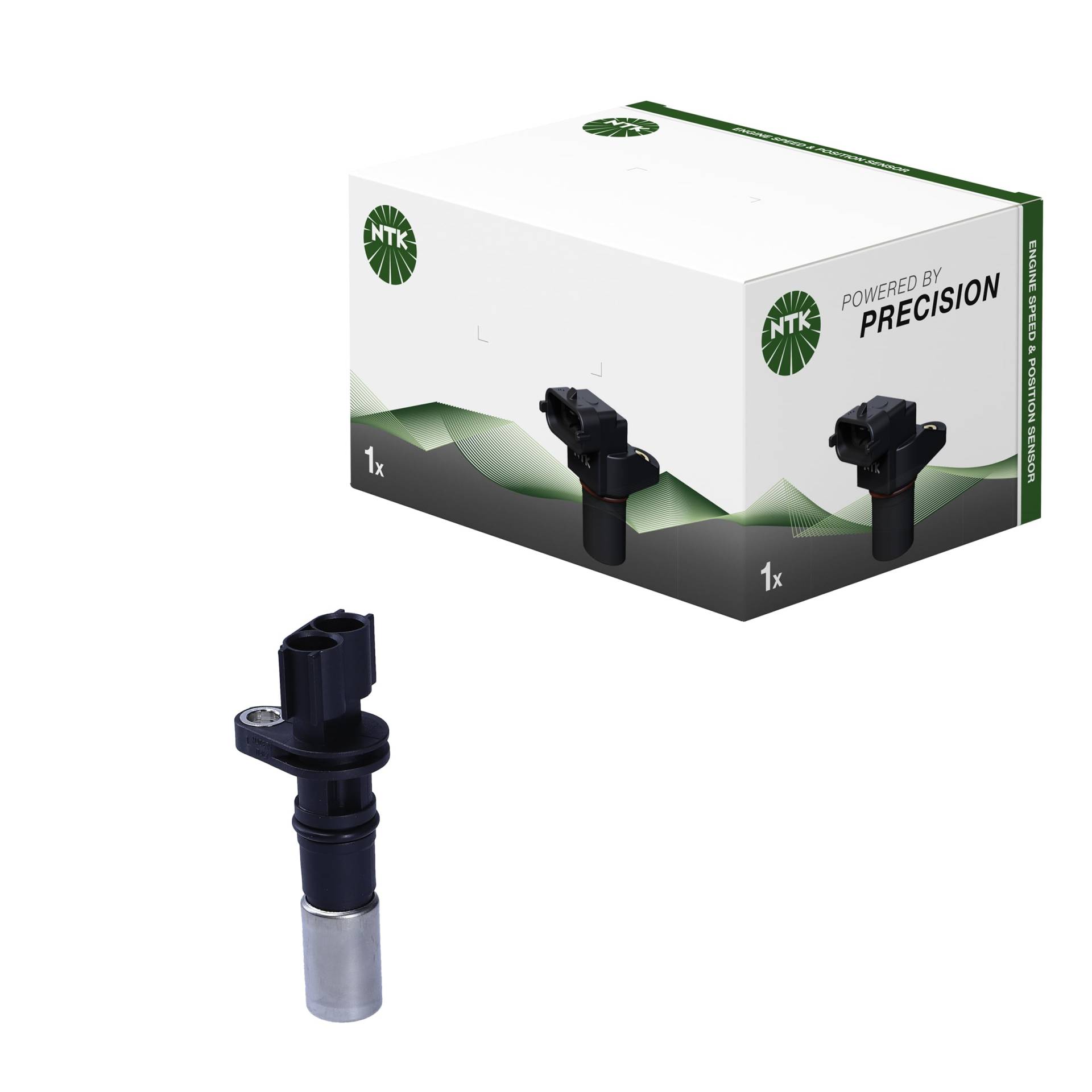 NTK 81254 Kurbelwellensensor, CMN2-R255 | Drehzahl-/Positionssensoren | 1 Stück, Schwarz NTK 81254 Kurbelwellensensor, CMN2-R255 | Drehzahl-/Positionssensoren | 1 Stück, Schwarz von NTK