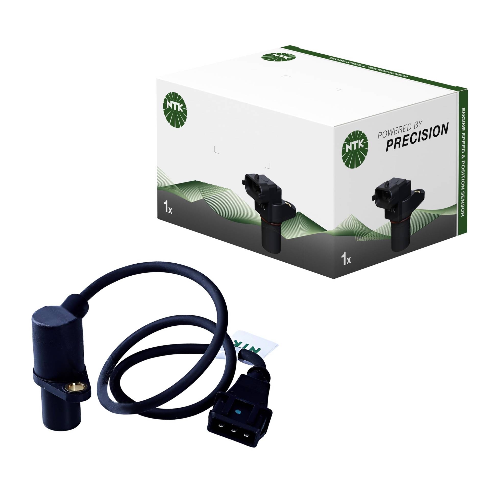 NTK 81291 Kurbelwellensensor, CMC3-A292 | Drehzahl-/Positionssensoren | 1 Stück, Schwarz NTK 81291 Kurbelwellensensor, CMC3-A292 | Drehzahl-/Positionssensoren | 1 Stück, Schwarz von NTK