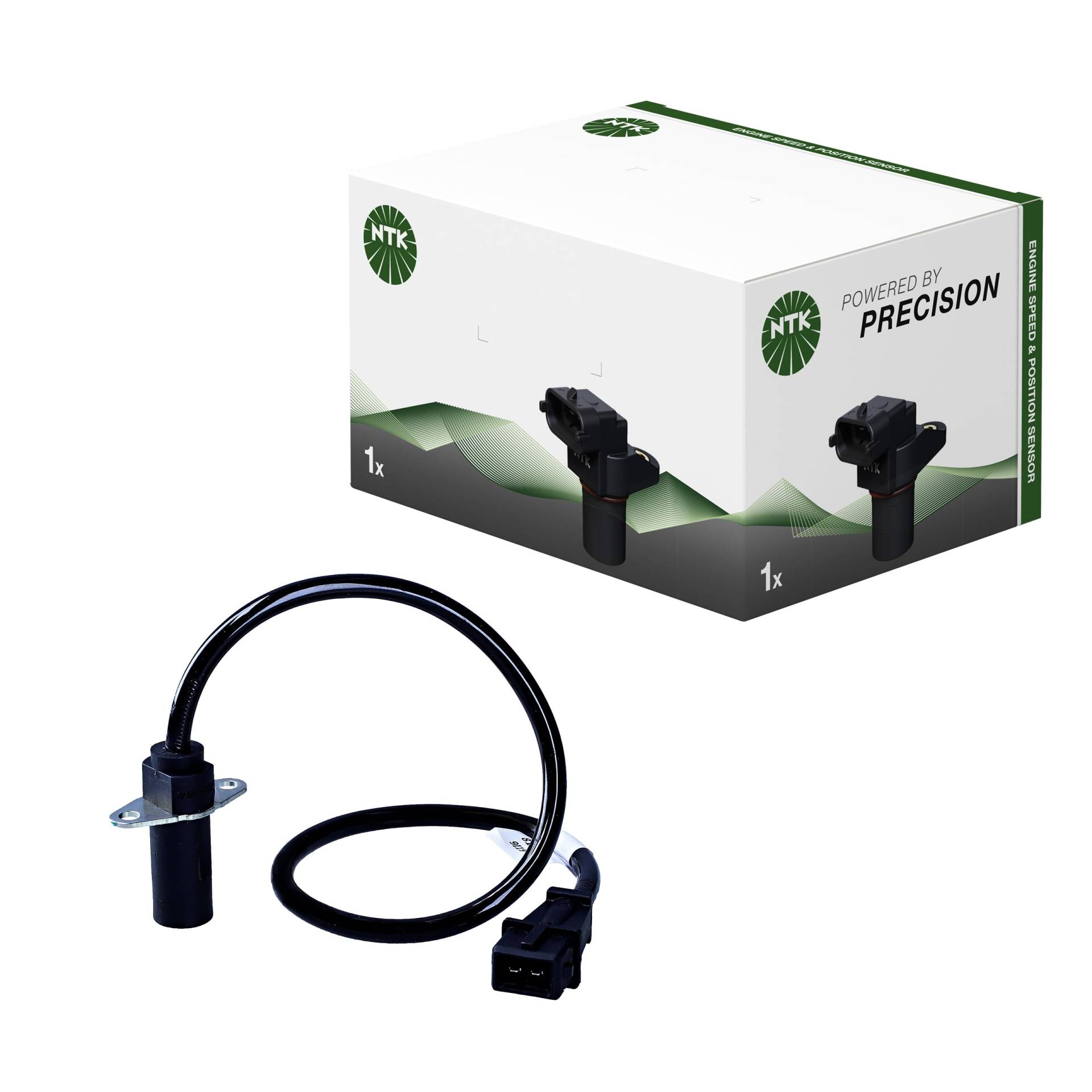 NTK 81381 Kurbelwellensensor, CMC2-A382 | Drehzahl-/Positionssensoren | 1 Stück, Schwarz NTK 81381 Kurbelwellensensor, CMC2-A382 | Drehzahl-/Positionssensoren | 1 Stück, Schwarz von NTK