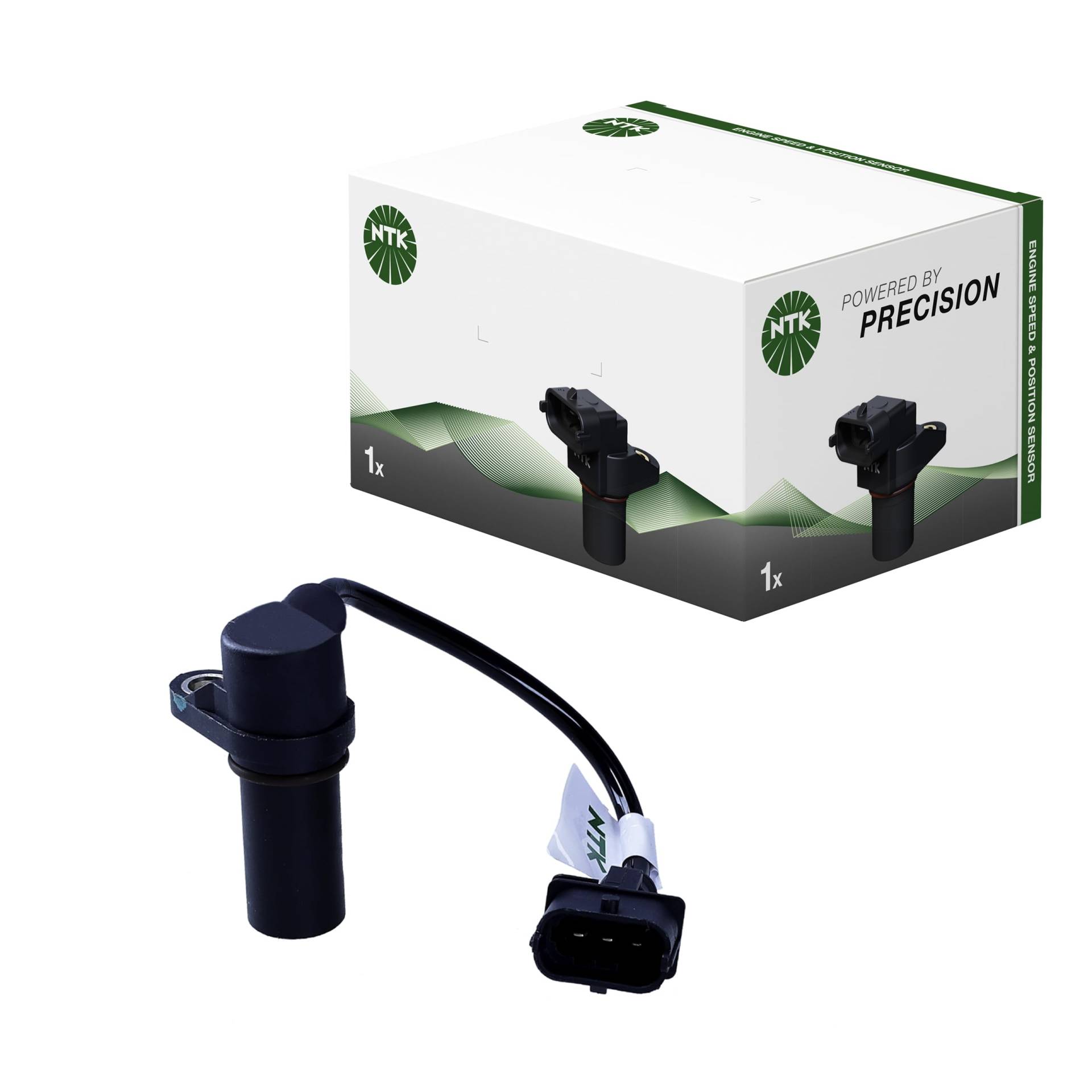 NTK 81448 Kurbelwellensensor, CMC3-V449 | Drehzahl-/Positionssensoren | 1 Stück, Schwarz NTK 81448 Kurbelwellensensor, CMC3-V449 | Drehzahl-/Positionssensoren | 1 Stück, Schwarz von NTK