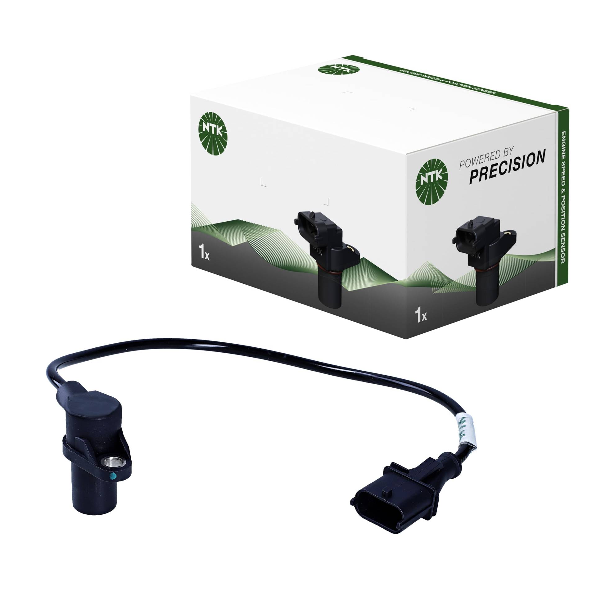 NTK 81505 Kurbelwellensensor, CMC3-V506 | Drehzahl-/Positionssensoren | 1 Stück, Schwarz NTK 81505 Kurbelwellensensor, CMC3-V506 | Drehzahl-/Positionssensoren | 1 Stück, Schwarz von NTK