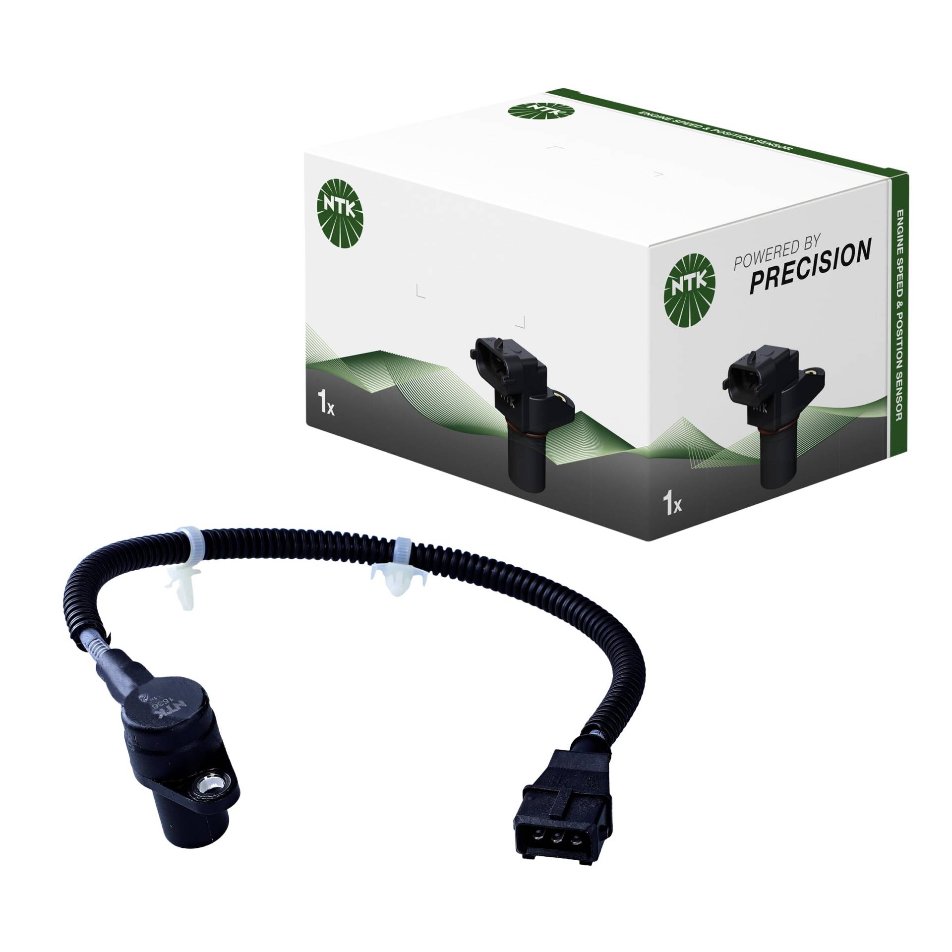 NTK 81536 Kurbelwellensensor, CMC3-A537 | Drehzahl-/Positionssensoren | 1 Stück, Schwarz NTK 81536 Kurbelwellensensor, CMC3-A537 | Drehzahl-/Positionssensoren | 1 Stück, Schwarz von NTK