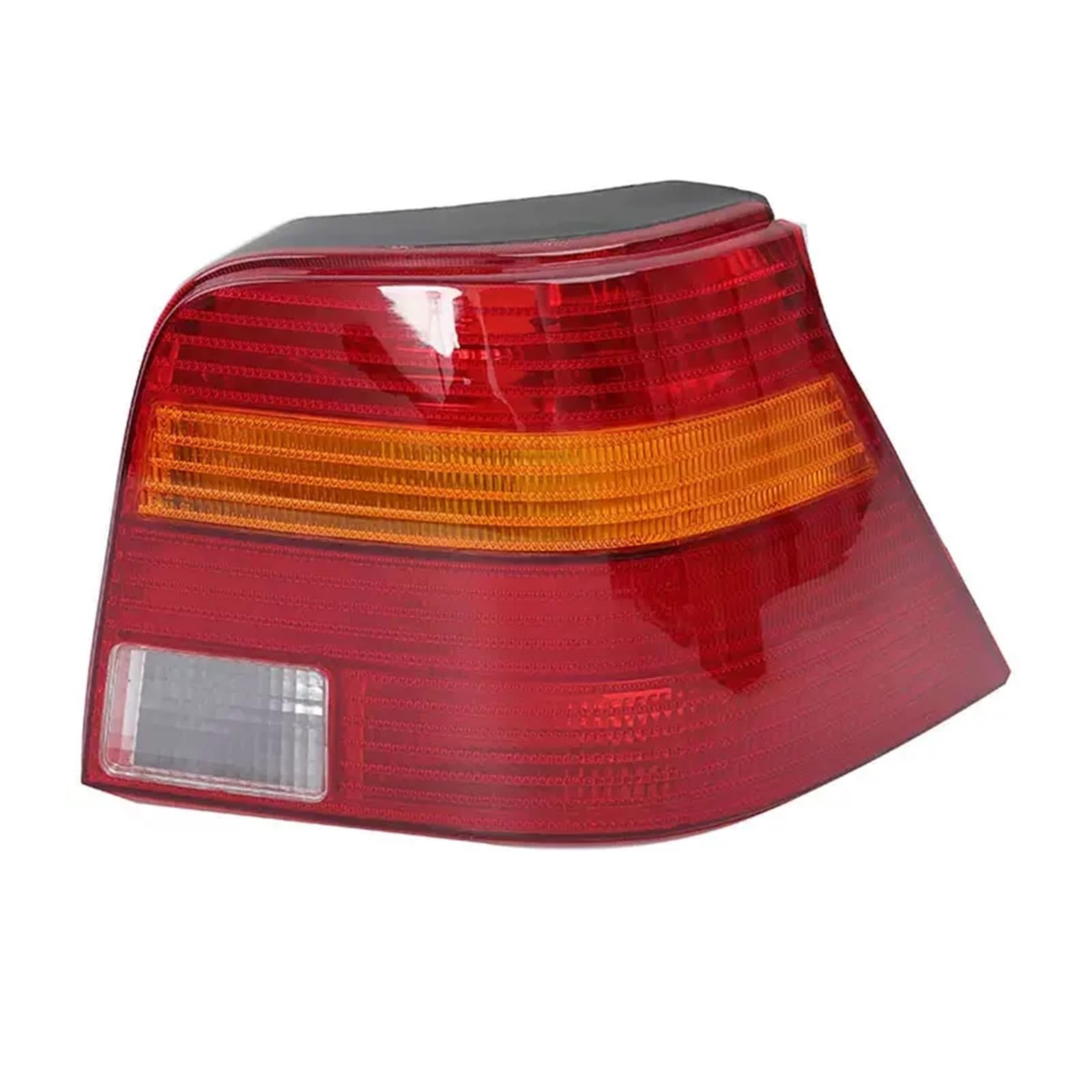 Kompatibel mit VW VW Golf 4 1998-2008 Zubehör Rücklicht Hinten Warnung Bremslicht Blinker Auto Rücklicht Lampe Gehäuse(Yellow Right) von NTOLAMPIX