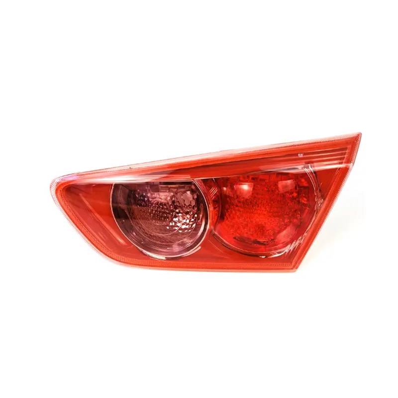 Zubehör Kompatibel Mit Mitsubishi Lancer Sedan 2010-2015 Rücklicht Blinker Warnung Bremse Lampe Rücklicht Gehäuse Ohne Blubs(Red Inside Right) von NTOLAMPIX