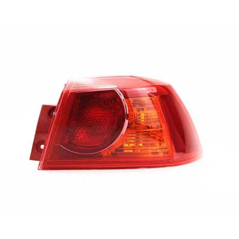 Zubehör Kompatibel Mit Mitsubishi Lancer Sedan 2010-2015 Rücklicht Blinker Warnung Bremse Lampe Rücklicht Gehäuse Ohne Blubs(Red Outside Right) von NTOLAMPIX